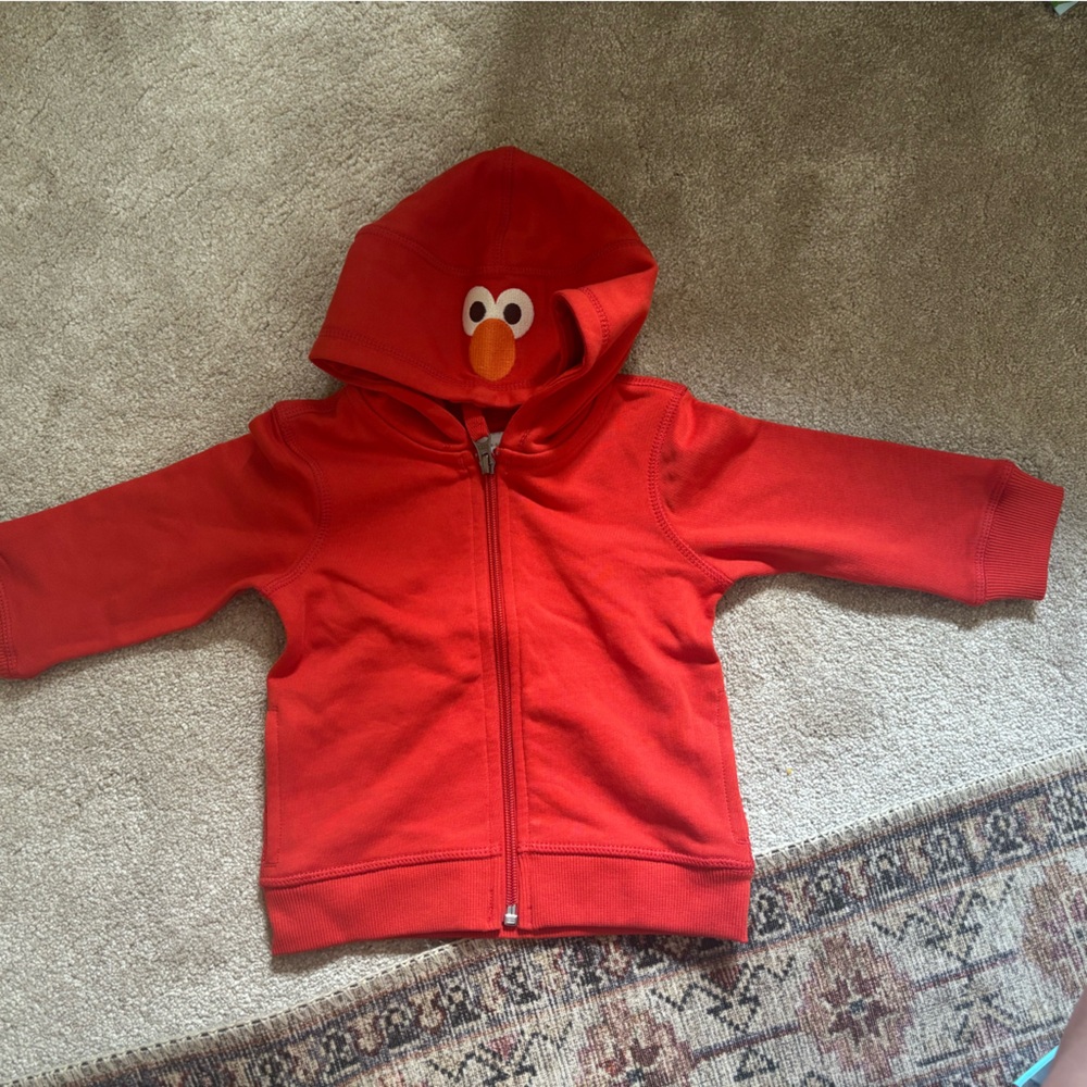 Sesame Street Elmo Red Hoodie Hanna Andersson